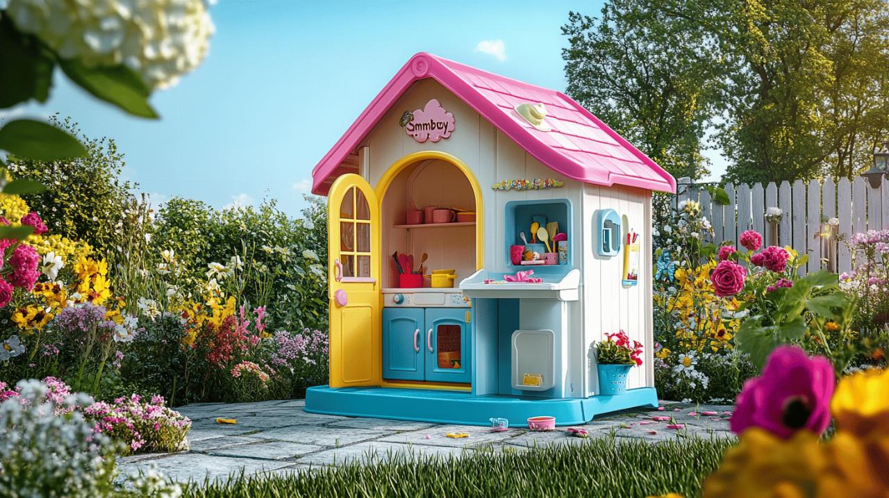 Test Complet de la Smoby Pretty : une Cabane Jardinet Avec Cuisine Ergonomique pour Enfants
